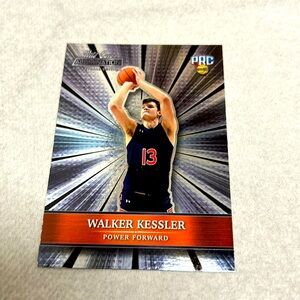 Pre-Rookie card of Utah Jazz basketball Star Walker Kessler, pristine.